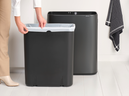 233623 BO TOUCH BIN 60 L kvalitní šedý velký koš na odpadky kvalitní ocelový a snadno se udržuje od Brabantia (6)